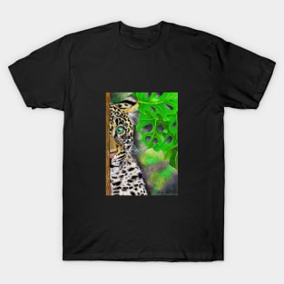 Shy Leopard T-Shirt